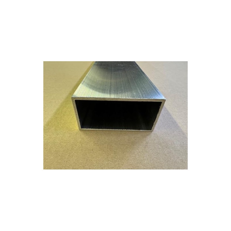 1/8" Wall x 2" x 4" Aluminum Rectangle Tube, 6061