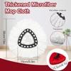 Hezane Mop Head Replacements Compatible with OCedar EasyWring, 6 Packs