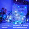 DOSYU Series de Luces Navideñas 25M, 500 Luces LED con