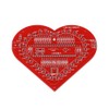 DIY Colorful MCU Module Heart shaped Lamp Light Electronic Circuit