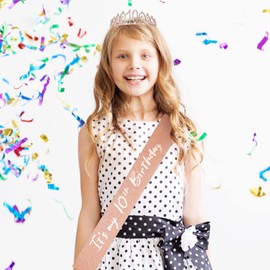 10th Birthday Crown Girl