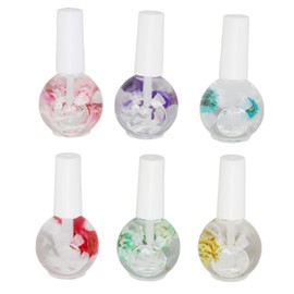 6Pcs Nail Scented Cuticle Oil Nail Nourishing Softening Hydrating Repairing Essential 15ml