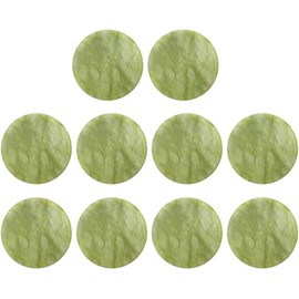 Beaupretty Juego de 10 Almohadillas Adhesivas para Pestañas con Piedra de Jade Herramientas de Extensión de Pestañas sin Pegamento Que Se Adhieren Y Bloquean