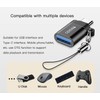 Yesido USB to Type-C OTG Mini Adapter with Lanyard, Aluminium