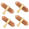 KYEYGWO Pack of 2 Red Aventurine Healing Stone Dot Furniture