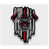 American Flag Firefighter SCBA Fireman Fire Maltese Decal (2-Pack 2")