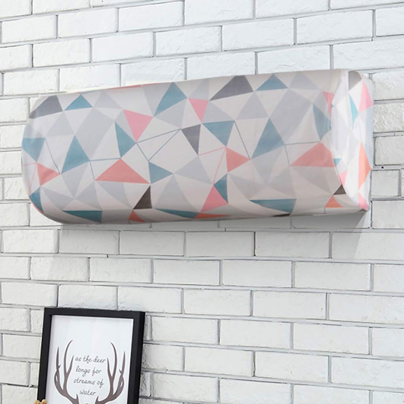 LKXHarleya Waterproof Indoor Air Conditioner Cover for Wall-Mounted Air Conditioners,