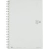 Kokuyo SV308W-W Notebook, Soft Ring, 80 Sheets, Semi-B5, Solid Color,