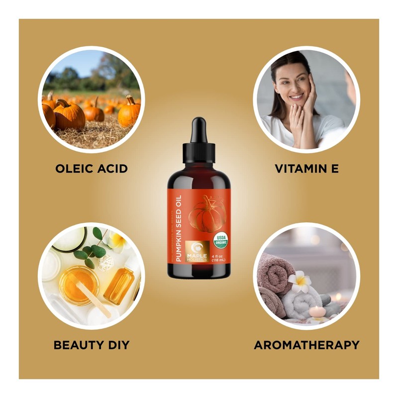 Maple Holistics Organic Large Size Rosemary and Pumpkin Seed Hair