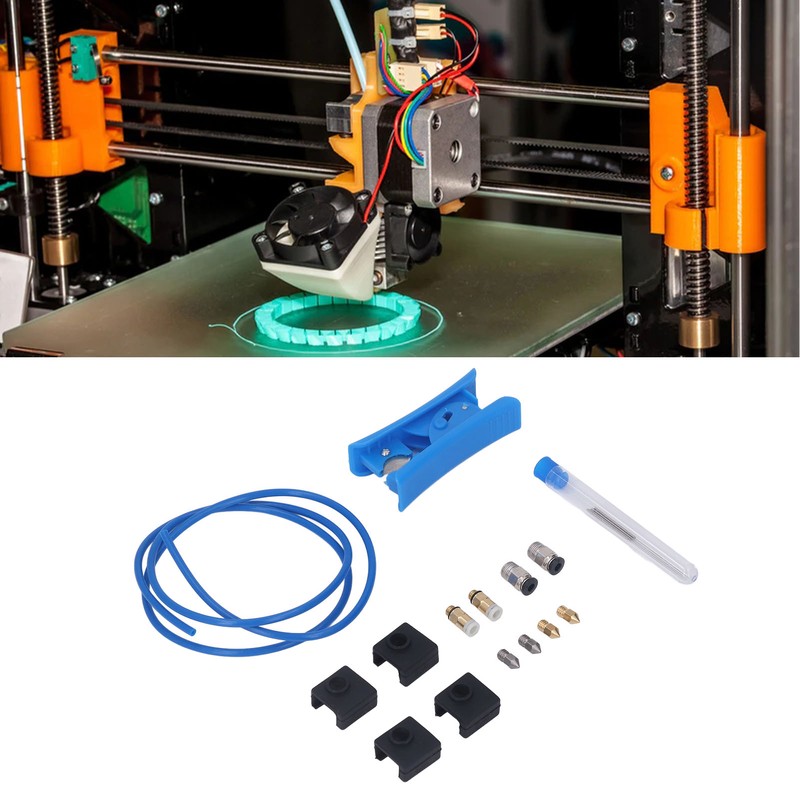 3D Printer Accessories MK8 Nozzles Pneumatic Connector Fittings PTFE Pipe