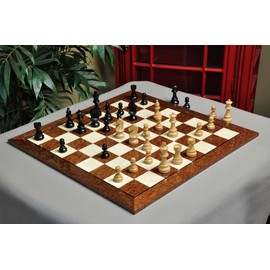 The House of Staunton - The Noble Chess Set - Pieces Only - 3.75" King - Ebonized Boxwood