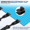 24 Pcs Pool Solar Cover Reel Attachment Kit, Inground Swimming