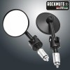 RockMute For SCRAMBLER 900 1200 Handlebar Bar End Mirror Rear