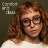 CCVOO+1.75 Stylish Reading Glasses for Women, Eyeglasses, Blue Light Readers