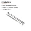 DTGN 0.5x6x40mm(DxODxL) Compression Spring - 10Pack - Good for Machinery