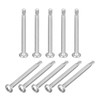 sourcing map #10-2" Self Drilling Screws, 60pcs 410 Stainless Steel