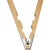 Wood Ring Holder Hand Clamp 8 Inch Wooden Grinding Handle