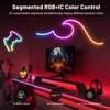 Neon Rope Light, 16.4ft Smart RGB+IC LED Strip Lights with