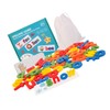 KONTONTY 1 Set Spelling Game Alphabet Blocks Flashcards Word Puzzle