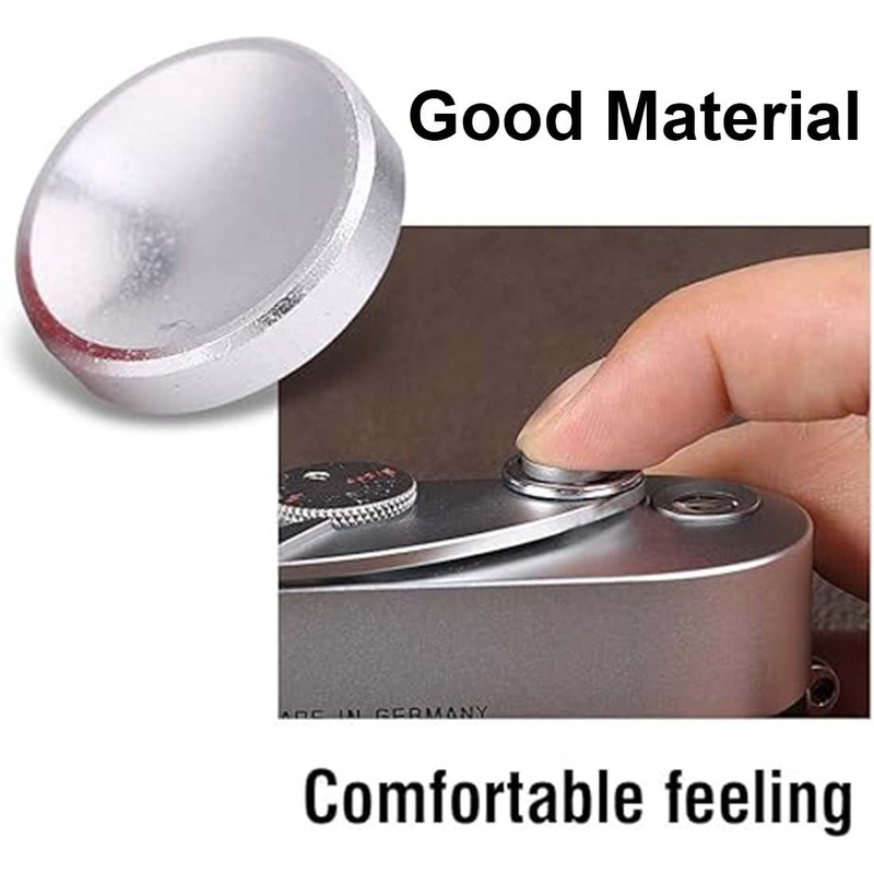 EYVRPAU 3 Pack Universal Shutter Release Concave Camera Shutter Release