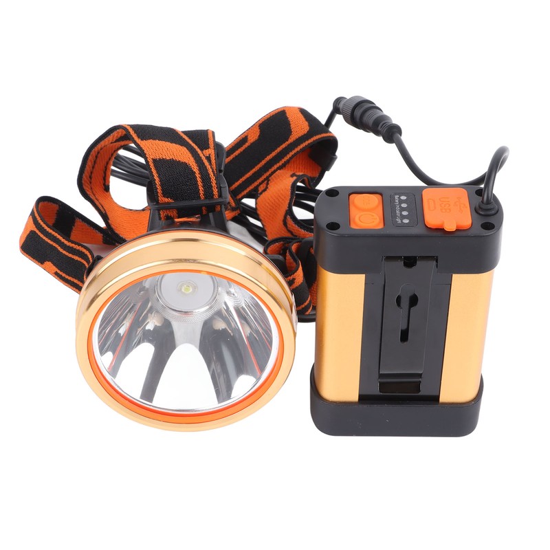 Bright Head Light Waterproof Angle Adjustable Lightweight Multifunctional LED Headlamp
