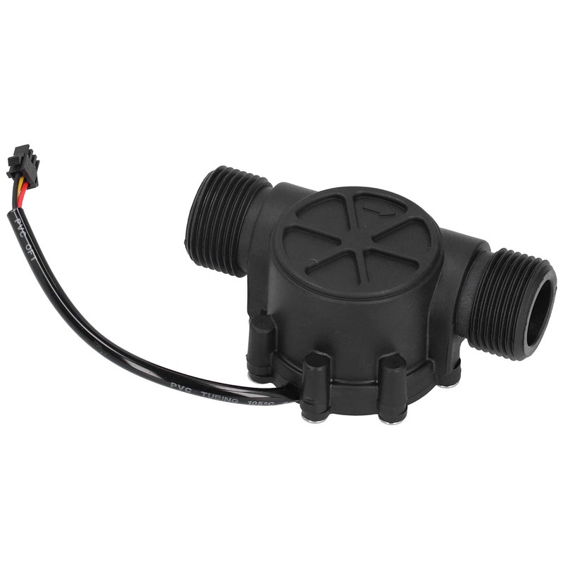 Nikou Flow Sensor, Highly Sensitive and Practical DC3-24V YF-G1 Plastic