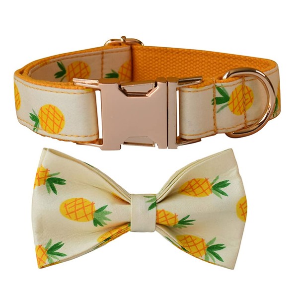 Love Dream Dog Collar with Bow Tie, Soft and Comfy