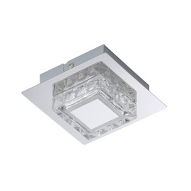 Briloner Leuchten LED Ceiling Light with 1 x 5 W 400 lm, Chrome 3549–018