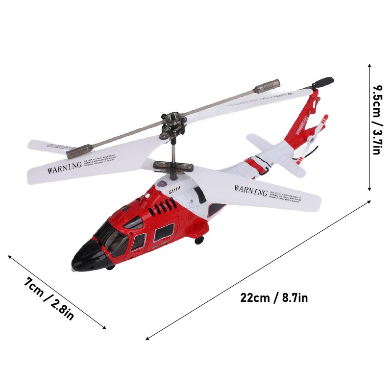 RC Helicopter Multiple Protection Dual Propeller Remote Control Helicopter Toy