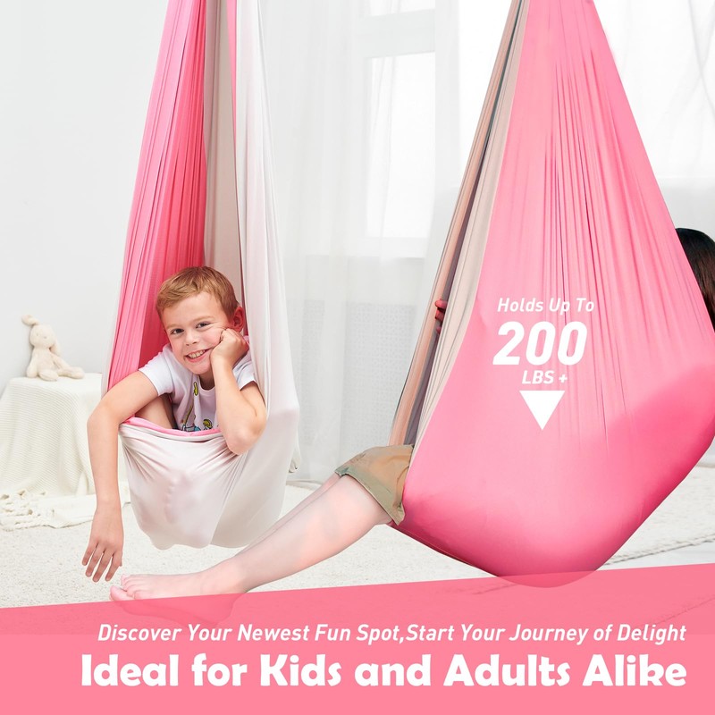 Sensory Swing,Therapy Swing for Kids with Special Needs (Hardware Included),Sensory