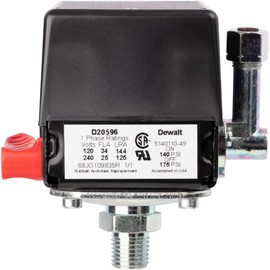 D20596 Pressure Switch Replacement for Craftsman Air Compressor 145/175