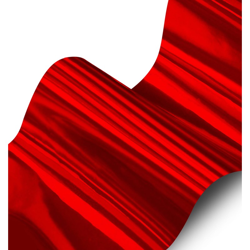 VViViD Holographic Chrome Red Vinyl Wrap DIY Air-Release Adhesive Film