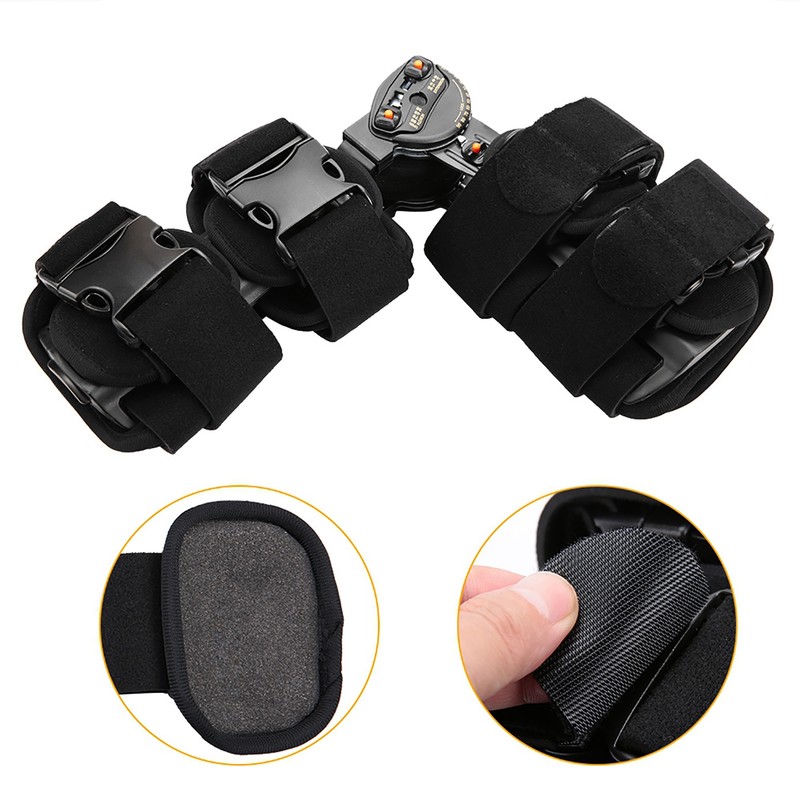 Adjustable Knee Joint Brace Surgical Fixation Stabilization Fracture Ankle Support