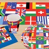 Printed International Flag Table Runner Party Accessory (1 count) (1/Pkg)