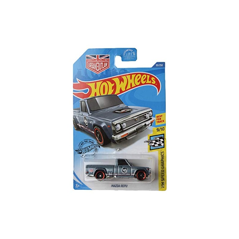 Hot Wheels Speed Grahpics 9/10 Mazda Repu 93/250, Slate