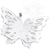 JiuYiSan Butterfly Acrylic Book Stands - Book Holders for Magazine,