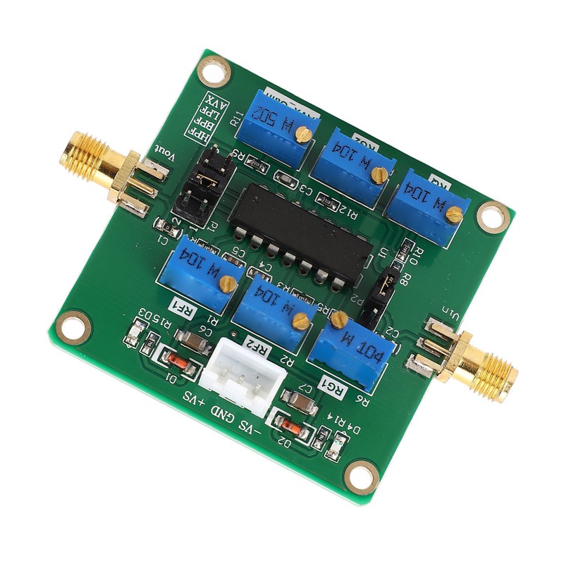 Active Filter Board UAF42 Adjustable Highpass Lowpass Bandpass Filter Module