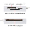 Sanwa Supply ADR-ML23WN USB 2.0 Card Reader