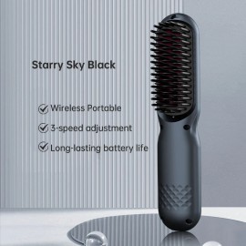 Unbranded Hair Straightener Brush Straight+Curle