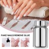 Fake Nail Remover, 100ml Gentle Nail Glue Dissolver, Quick Removal,