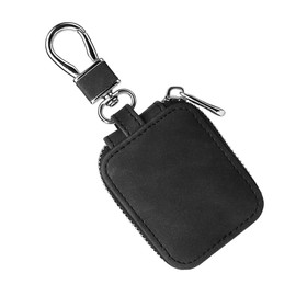 SEWACC Buckle Style Earphone Case Cover for Portable Keychain Pendant Durable Earbud Holder Practical Outdoor Accessory Black