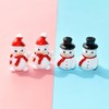 Abaodam Christmas Miniature Ornament Kits, 30 Pcs Christmas Miniature Snowman