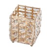 European Style Crystal Storage Box Crystal Jewelry Trinket Box Square
