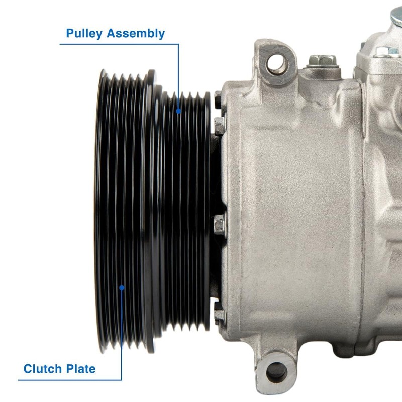AUTOSITY 198567 AC Compressor for Jetta 2005-2014 2.5L,Passat 2012-2014 2.5L,Beetle