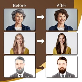 Dark Brown Hair Dye Shampoo for Gray Hair, Instant Hair Color Shampoo for Women & Man, 3-In-1 & Semi-Permanent, Herbal Ingredients, Fast Acting and Long Lasting (500ML)