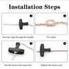 Multisland Recoil Starter Rope Pull Cord with Recoil Starter Handle,