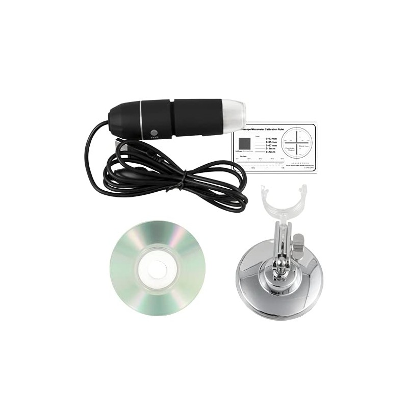 USB Microscope PCE-MM 800 for Computer Display / Maximum Resolution
