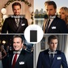 LJBFNN Pocket Squares for Men, Prefolded Mens Handkerchiefs Flat Handkerchief