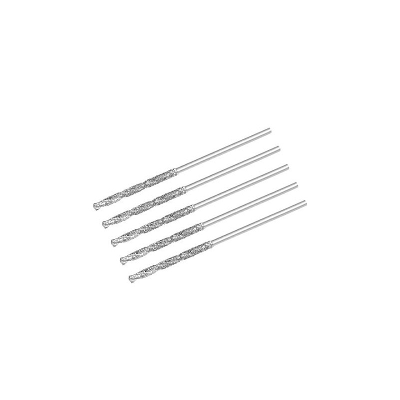 sourcing map 0.9mm Diamond Twist Drill Bits High Speed Steel
