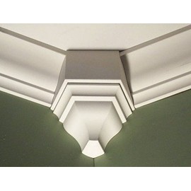Crown Molding Corner 135 Degree Inside Block Fits 4 1/2-4 5/8 Inch Crown Molding